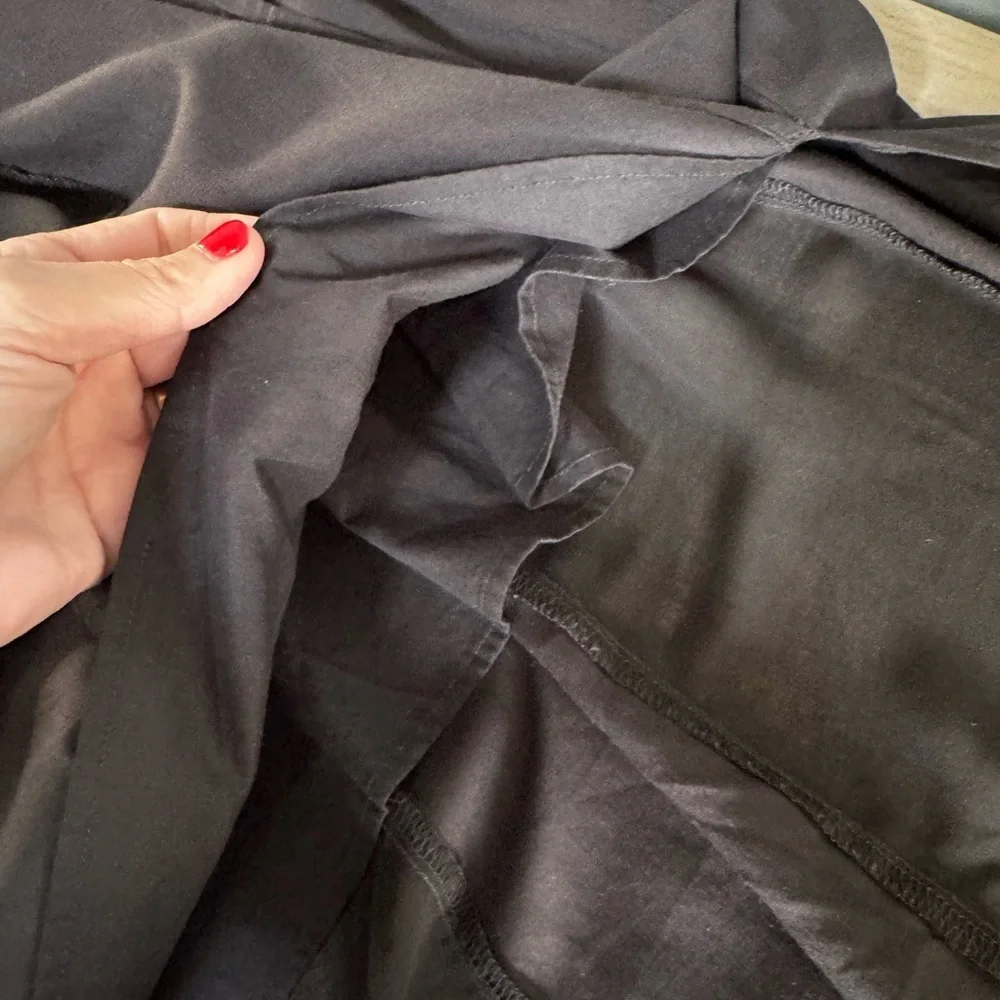 Miilla Clothing Black Maxi Skirt with Flowing Panels